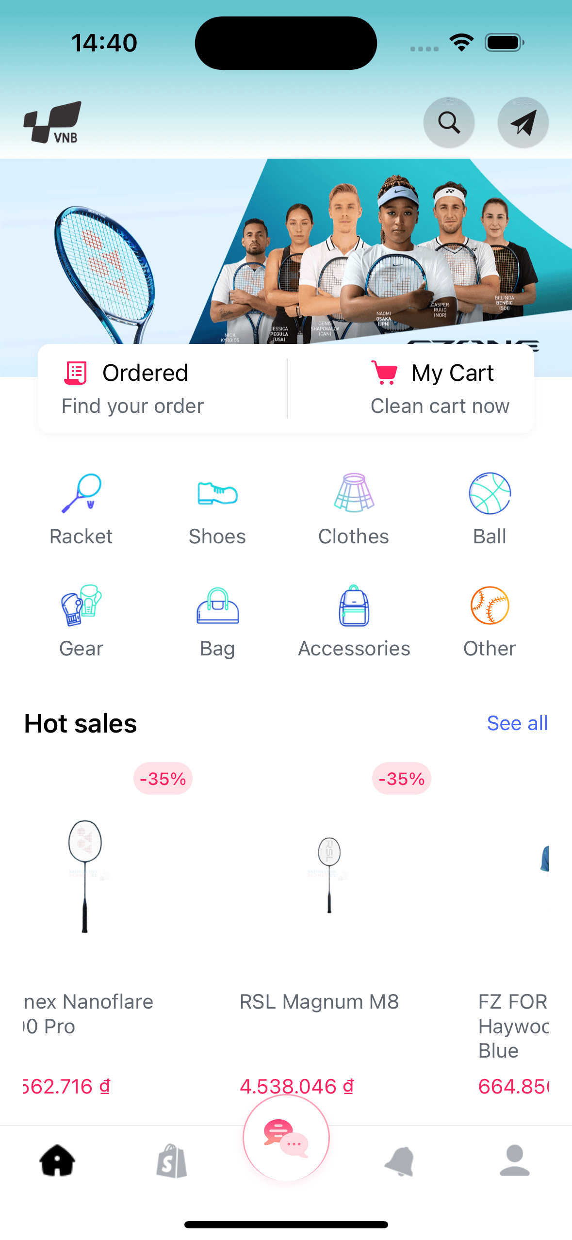 VNB Shop App